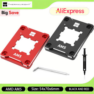 Thermalright AMD AM5 BCF CPU Bending Corrector Frame Black/Red AMD Fastener Anti Bending Bracket Pressing Plate