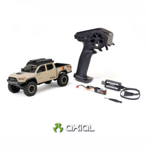 FMS | AXIAL 1/30 SCX30 Tacoma TRD Pro Extreme Off-Road 4X4 RTR 4WD Brushed Rock Crawler Vehicle Climbing Car Boy RC Toy-AXI-3289T1