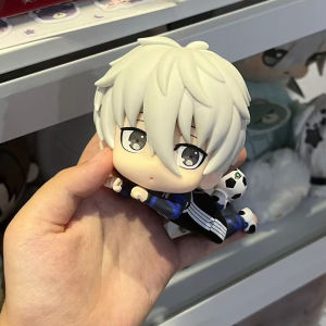 Bandai | BLUE LOCK Action Figures Isagi Yoichi Bachira Meguru Anime Figure Q Version Figurine Collectible Model Children Toys Doll Gifts