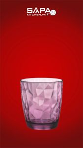 Bộ 6 Ly Thủy Tinh Diamond Bormioli Rocco 350230M02321990 (300ml / Ly) - Tím
