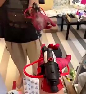 ForeverBest ปืนฉีดน้ำ Spiderman ของเล่นยิง ปืนฉีดน้ำข้อมือ ของขวัญสำหรับเด็ก