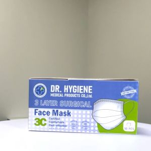 [Flagship Store]Dr.Hygiene-เซ็ต - 50 ชิ้น Dr.Hygiene แมสปิดจมูก หน้ากาก 3 ชั้น PM2.5 Surgical Face Mask และ 5 ชิ้น KN95 PM2.5แบบคละสี