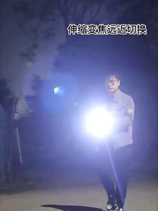 Original Strong light flashlight mini super bright LED Waterproof Tactical portable zoom xenon flashlights USB Rechargeable Outdoor household luminous camping riding Torch