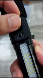 SENTER LED SWAT A76 - ZOOM JARAK JAUH - 7 MODE CAHAYA - USB TYPE C