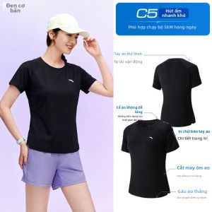 ANTA | Áo Thun Tập Chạy Thoáng Khí Nữ