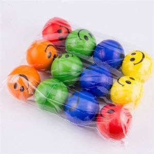 Soft Solid Sponge Stress Relief Toy Ball Smiley Face Expression Handheld Childrens Play Ball Pressure Release Fun Toy Ball