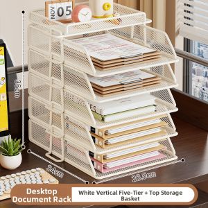 evesigar | A4 Multi-layer Metal File and Storage Rack