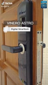 Vinero Astro Smart Door Lock Number HD Display Fingerprint Password