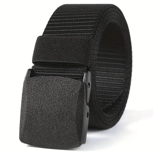Thắt Lưng Chiến Thuật Nam Bằng Vải Bố Khóa Tự Động Chất Liệu Nylon Dùng Ngoài Trời Phụ Kiện Săn Bắn Đa Năng Rộng 3.8cm
