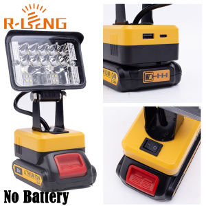 Portable Wireless LED Work Light for DeWalt 18V Lithium Battery Outdoor Lamp Emergency Lights(NO Battery )