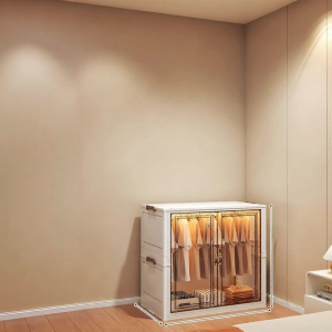 Multifunctional Baby Clothing Storage Cabinet Easy Installation