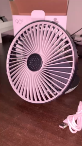 Portable Rechargeable Mini Fan Folding Intelligent Fan (6inch) Aromatic I Fan USB Charging Desktop Fan For Office/Home