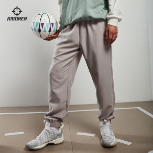 Rigorer | Quần jogger tập bóng rổ nam mùa thu đông viền bo
