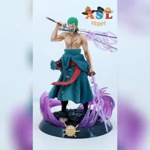 Mô Hình One Piece  Zoro đứng cool ngầu 2 đầu  3 kiếm  3 haki ASL Shop Mô Hình
