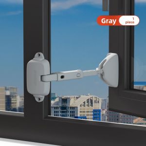 MONLEYTA | Safety Window Limiter Lock High Rise Protection Child Anti-Fall Window Slide Lock Windproof Fixed For Casement Windows