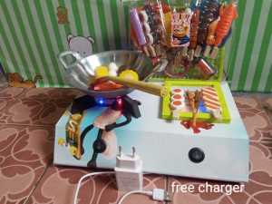 kompor2 maenan anak2 nya yang menarik dan charger
