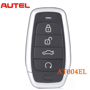 AT004EL IKEYAT004EL Autel Independent Universal Smart Remote Key Fob for KM100 IM508 IM608 KM100E Without Key Blade