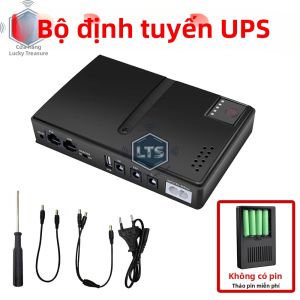 Bộ Chuyển Đổi Nguồn Dự Phòng EU DC1018L UPS 5V 9V 12V Nguồn Điện Không Gián Đoạn Cho Bộ Định Tuyến Modem Quang Và Thiết Bị Giám Sát