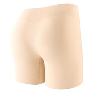 MiiOW | กางเกงชั้นในแบบกันแสงสำหรับผู้หญิง MiiOW Ice Silk Seamless กางเกงขาสั้นทรงเอวสูง ด้านในเป็นกางเกงบ็อกเซอร์แบบแบน