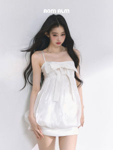 SHAOYEYAN | Off-Shoulder French Lace Puff Sleeve Dress