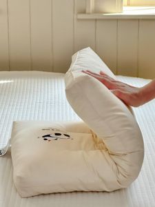 Đệm Trẻ Em Hình Gấu Trúc Bằng Cotton Nguyên Chất 100% Cho Bà Bầu Và Trẻ Sơ Sinh Đệm Tròn Mềm Mại Thoải Mái Đệm Polyester Hình Chữ Nhật