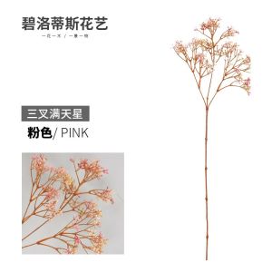 Plastic Artificial Full Sky Star Home Decoration Wedding Guide Fake Flower Simulation Plant Paradise Bird Natural Style Dry Flower