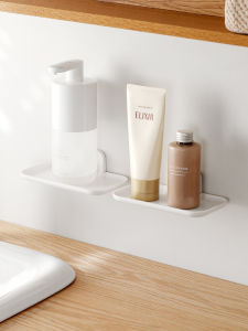 Foldable Thin Space Saving Storage Rack Mirror Cabinet Organizer for Mobile Phones Stationery Miscellaneous Items Bathroom