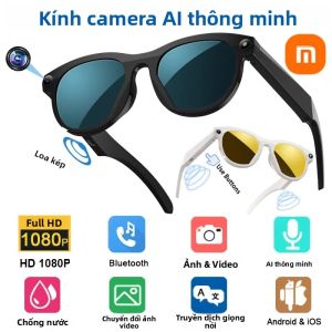 Kính Thông Minh 4K HD AI Với Camera 200MP Gọi Bluetooth Trợ Lý Giọng Nói Pin 290mAh Theo Dõi Sức Khỏe Dành Cho Người Lớn