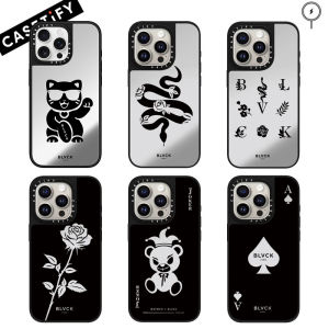Original CASETiFY BLVCK Mirror Case with Magsafe for iPhone 16 Pro Max / iPhone 15 Pro Max / iPhone 14 Pro Max / iPhone 13 Pro Max / iPhone 12 Pro Max Phone Case Protective Cover