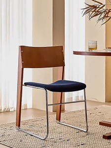 Ghế Ăn Gỗ Tựa Lưng Phong Cách Cổ Điển Trang Trí Căn Hộ Nhỏ Và Quán Cà Phê