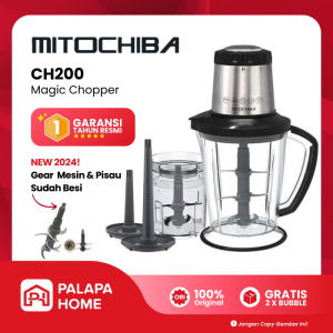 Mitochiba Chopper CH200 Choper Blender | Food Processor Mito CH 200 Penggiling Daging Bumbu Dapur
