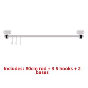No-drilling Wall-mounted Spice Utensil Pot Lid Dish Drainage Rack