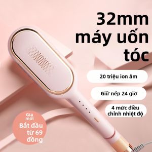 Quần Áo Làm Tóc Phong Cách Hàn Quốc Dooraa 220V Tấm Lò Vi Sóng Làm Tóc Xoăn Tóc Máy Uốn Tóc Xoăn Phong Cách Bánh Quy Trứng Phụ Nữ