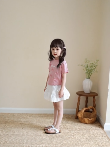 Kids Girl Suit Fashion Bowknot Clothes Set Girls Terno