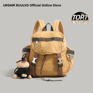 URCDN RDALVO | Womens New 2026 Nylon Backpack Large Capacity School Bag
