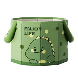 Orzbow อ่างอาบน้ำลายการ์ตูนพับได้สำหรับเด็กและผู้ใหญ่อ่างอาบน้ำทารกแบบพกพาพับเก็บได้โกดังเก็บง่ายการออกแบบที่น่ารักสนุกกับสปาที่บ้าน