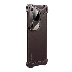 JLK Luxury Cooling Irregular Metal Bumper For Huawei Pura 70 Pro Plus Ultra Phone Case Aluminum Alloy Frame with Lens Film Skin Funda