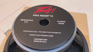Component Speaker Pro Rider 12 Inch 600 Watt Komponen Speaker PRO RIDER 12 600W