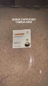 PROMO - BUBUK CAPPUCINO CINCAU 1 KG ORIGINAL RENDAH GULA FAMILIA GRUF KUALITAS PREMIUM TANPA AMPAS
