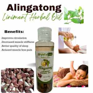 100ml Alingatong Herbal Liniment Oil Body Massage Oil/Natural and Soothing Muscle