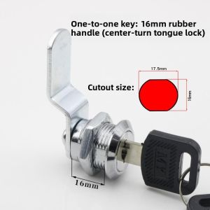 MENGMIAN | Metal File Cabinet Locks - Turn Lock Lock Core Distribution Box Lock Mailbox Lock Locker Door Lock