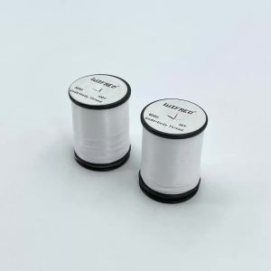 Chỉ Nylon Trắng 300D/600D Dùng Làm Lớp Lót Dưới Thân Cho Việc Buộc Ruồi Chỉ Nền Nén Được Dùng Cho Ruồi Nymph Scud Cá Hồi Và Cá Tầm.