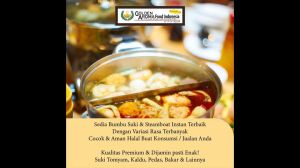 BUMBU STEAMBOAT Ayam Lada Hitam Non MSG 1Kg Suki Instan Shabu Hotpot Black Pepper Chicken Tanpa MSG Kiloan 1 Kg Barbekyu Halal Sabu Kuah Soup Original Stemboat Steambot Steamboot Sukiyaki Grill Bakar Instant Gafi Murah Enak Terbaik Premium Promo