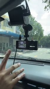 Camera hành trình ô tô Taxi hỗ trợ kết nối 3 mắt ghi hình tốc độ cao Wifi full HD 1080p hồng ngoại siêu nét