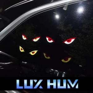 Đèn Trang Trí Ô Tô Devil Eyes Đèn LED Năng Lượng Mặt Trời Không dây/USB Có Thể Sạc Lại Đèn LED Nhấp Nháy Động Tự Động Bật/tắt Chất Liệu ABS Cho Nội Thất Xe