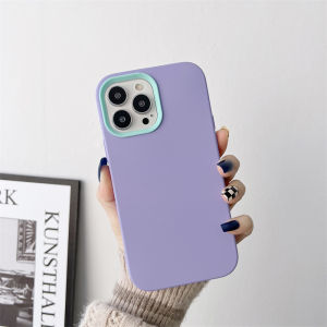 Pure Color Simple Liquid Silicone Protective Case for iPhone 17 pro Max 14 pro New 16 Womens 13 High-End 12/11 Full Cover Anti-Fall 15 plus XS Couples 8 Soft Shell