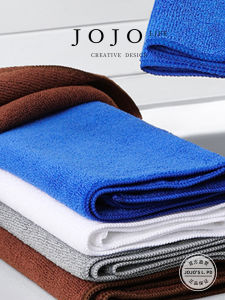 Jojos L PD.Buccal Bar Counter Cleaning Kitchen Restaurant Towel Small Square Cloth High Absorbency Ultrafine Fiber Material