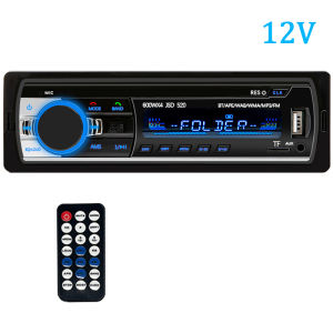 SINOVCLE Car Radio 1 din Stereo MP3 Player Digital Bluetooth FM ISO Power Aux Input USB Handsfree Universal Auto Radio