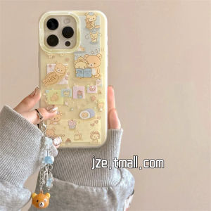 Cute Koi Fish Cake Design Phone Case Easy Bear Compatible with 17 Mate Huawei P80 Nova14 Xiaomi 17 K80 Note15 Cute Oppo Reno Honor 400 Female Vivo S30