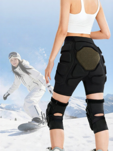 yottoy | Protective Ski Gears Set Fall Prevention Pants Face Mask Knee Pads